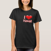 I Love Hawaii T-Shirt (Vorderseite)