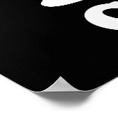 I Love (Heart) My Cornish Rex Poster (Ecke)