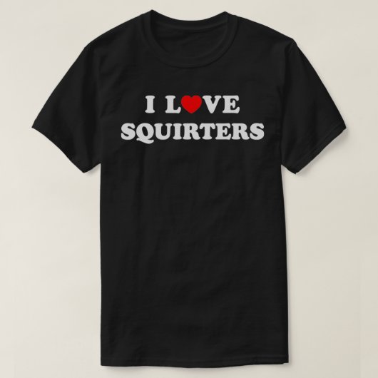 I Love Heart Squirters T-Shirt (Design vorne)