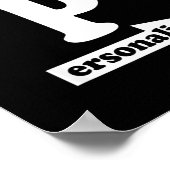 I Love Her Ity Funny Valentine's Day Couple Matchi Poster (Ecke)