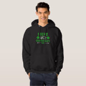 I Love Her Shamrocks St Patrick's Day Matching Co Hoodie (Vorne ganz)