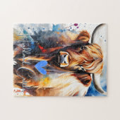 i love Highland Cattle Puzzle (Horizontal)