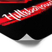 I Love Hillsborough I Heart Hillsborough  Poster (Ecke)