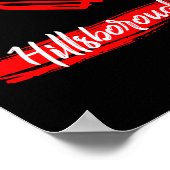 I Love Hillsborough I Heart Hillsborough  Poster (Ecke)