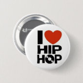 I_Love_Hip-hop Button (Vorne & Hinten)