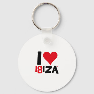 I love Ibiza 18IZA Edición Especial 2018 Schlüsselanhänger