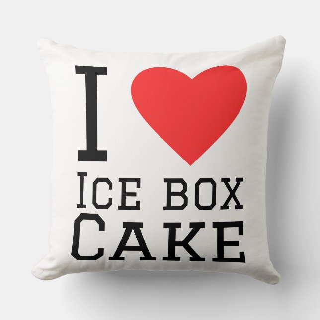 I love ice box cake  kissen (Vorderseite)
