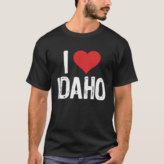 I Love Idaho T-Shirt (Vorderseite)