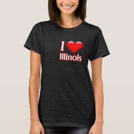 I Love Illinois T-Shirt