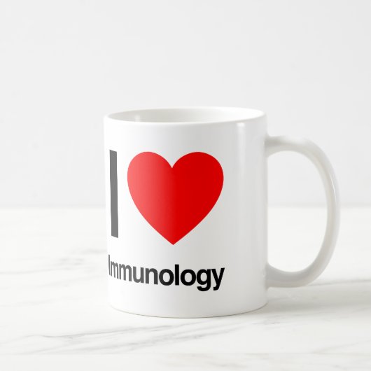 i Love Immunology Kaffeetasse (Rechts)