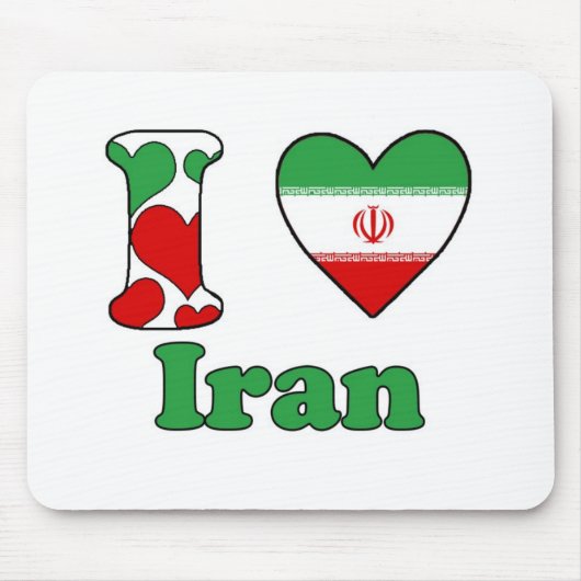 I love Iran Mousepad (Vorne)