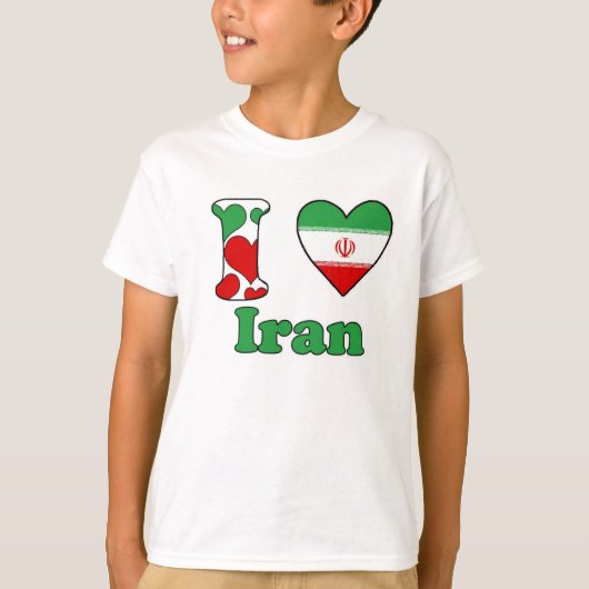 I love Iran T-Shirt (Vorderseite)