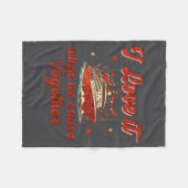 I Love It When We Cruise Together Valentine's Day  Fleecedecke (Vorderseite (Horizontal))