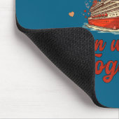 I Love It When We Cruise Together Valentine's Day  Mousepad (Ecke)