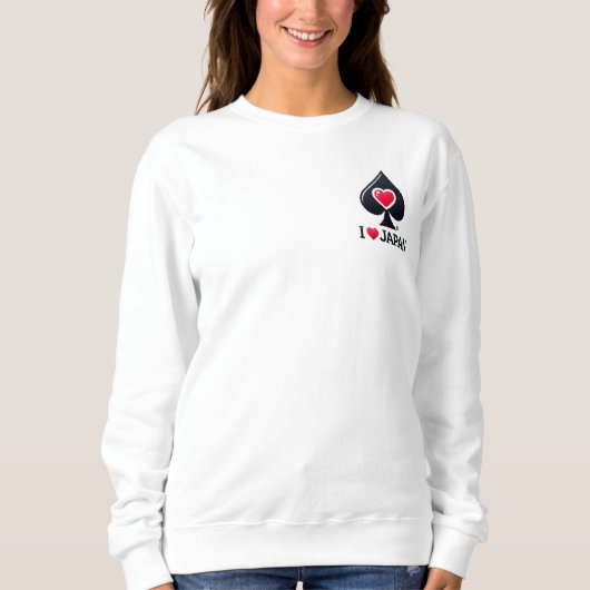 I LOVE JAPAN5 SWEATSHIRT (Vorderseite)