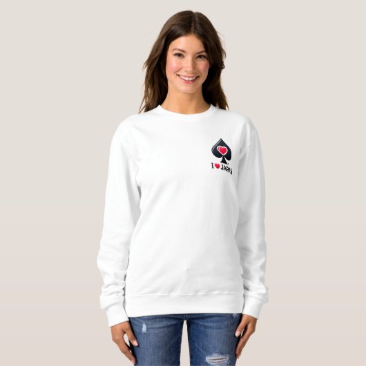 I LOVE JAPAN5 SWEATSHIRT (Vorne ganz)