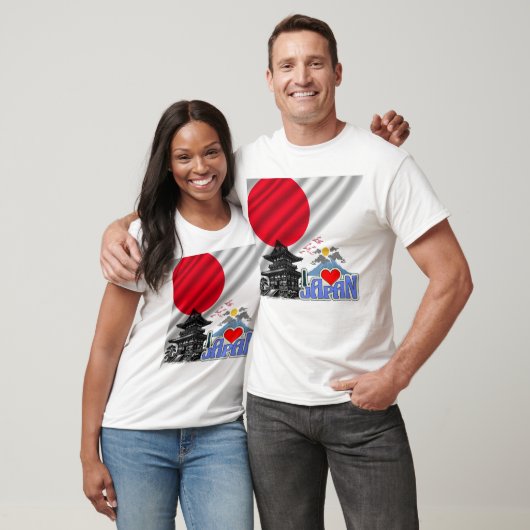 I Love Japan – Spirit of the Rising Sun T-Shirt (Unisex)