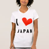 I LOVE JAPAN T-Shirt (Vorderseite)