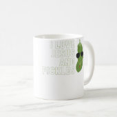 I Love Jesus And Pickles Christian Boys Girls Wome Kaffeetasse (VorderseiteRechts)