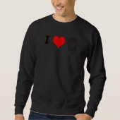 I Love Jesus Christian Sweatshirt (Vorderseite)