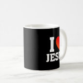 I Love Jesus  Kaffeetasse (VorderseiteRechts)