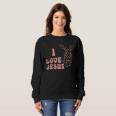 I love Jesus Sweatshirt (Vorne ganz)