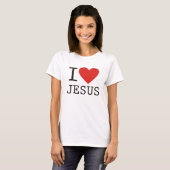 I Love Jesus T-Shirt (Vorne ganz)