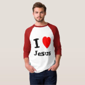 I Love Jesus T-Shirt (Vorne ganz)