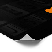 I Love Jesus Waffle Heart Jesus Loves You Funny Br Poster (Ecke)