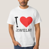 I love jewelry T-Shirt (Vorderseite)