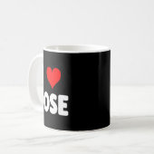 I Love Jose - Heart  Kaffeetasse (Vorderseite Links)