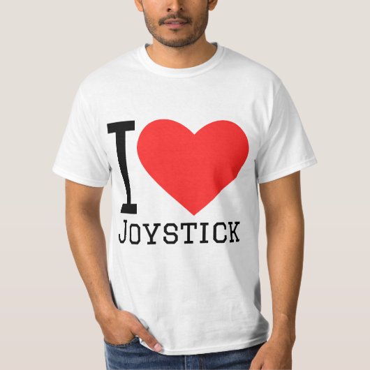 I love joystick T-Shirt (Vorderseite)