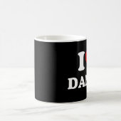 I Love Kaffeetasse (Mittel)