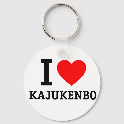I Love Kajukenbo Schlüsselanhänger (Vorderseite)