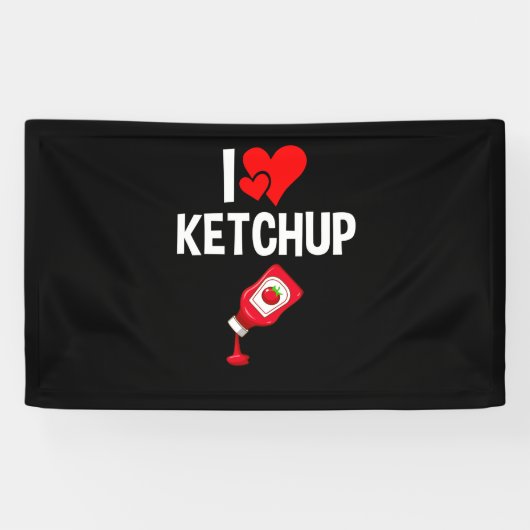 I love Ketschup Banner (Horizontal)