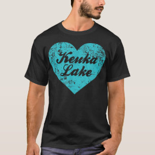I Love Keuka Lake, New York Camping Gift  T-Shirt