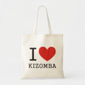 I love Kizomba Tragetasche (Vorne)