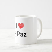 I love La Paz Kaffeetasse (VorderseiteRechts)