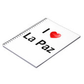 I love La Paz Notizblock (Linke Seite)