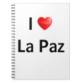 I love La Paz Notizblock (Vorderseite)