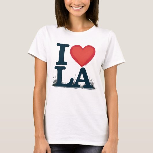 I love LA T-Shirt (Vorderseite)