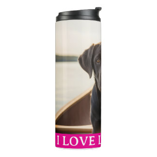 I Love Labradors Thermal Tumbler Thermosbecher