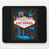I Love Las Vegas Nevada City Vegas Souvenir Las Ve Mousepad (Vorne)