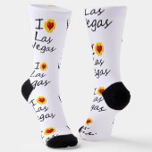 I Love Las Vegas Socken (Gewinkelt)