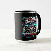 I Love Latin Freestyle Music  Tasse (VorderseiteRechts)