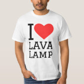 I love lava lamp T-Shirt (Vorderseite)