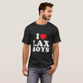 I Love Lax T-Shirt (Vorne ganz)
