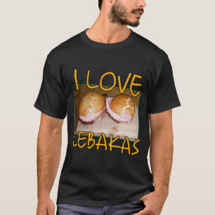 I love lebakas spruch essen T-Shirt
