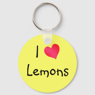 I Love Lemons Schlüsselanhänger