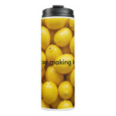 I love lemons!!!!!!!!!!!!!!!!!!!!!!!!!!!!!!!!!!!!! thermosbecher (Vorderseite)